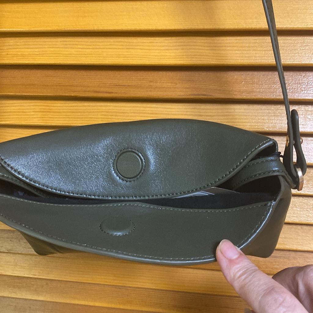 Massimo Dutti Awesome Mini Crossbody Real Leather Bag